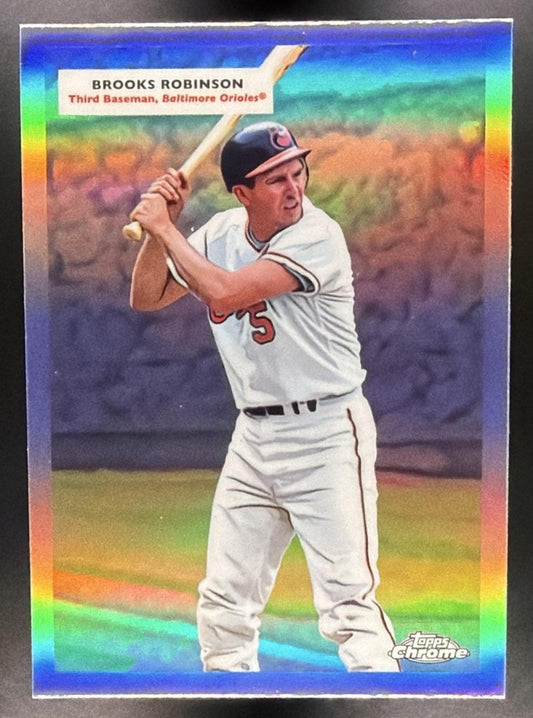 2025 Topps Chrome Platinum Brooks Robinson/Eddie Murray #55DH-17 Double Headers