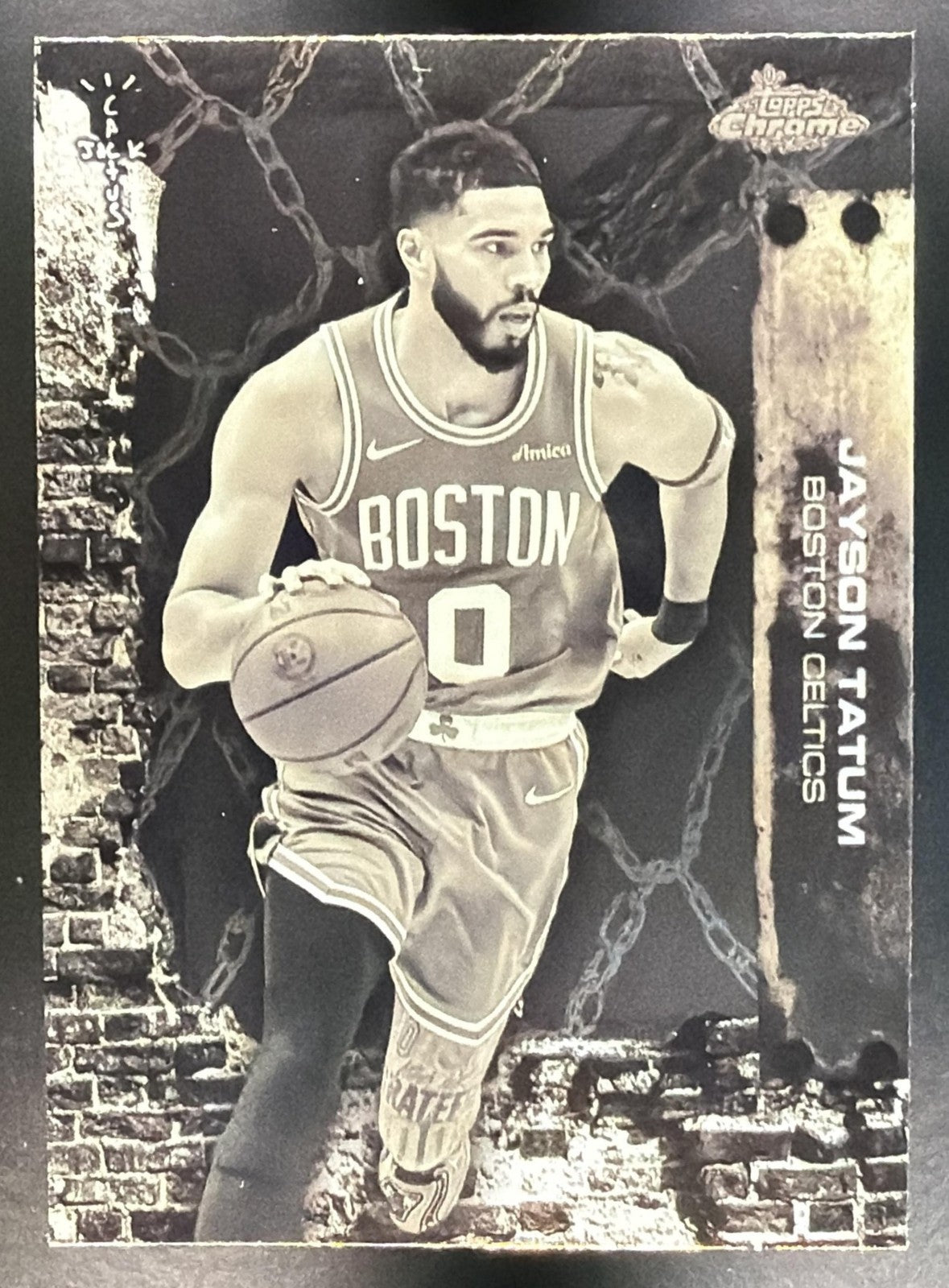 JAYSON TATUM 2025-26 TOPPS CHROME X CACTUS JACK #1 CELTICS