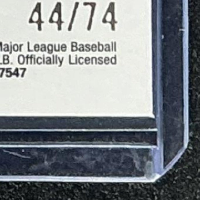 AARON SCHUNK 2025 TOPPS #196 BLACK 44/74 RC ROCKIES