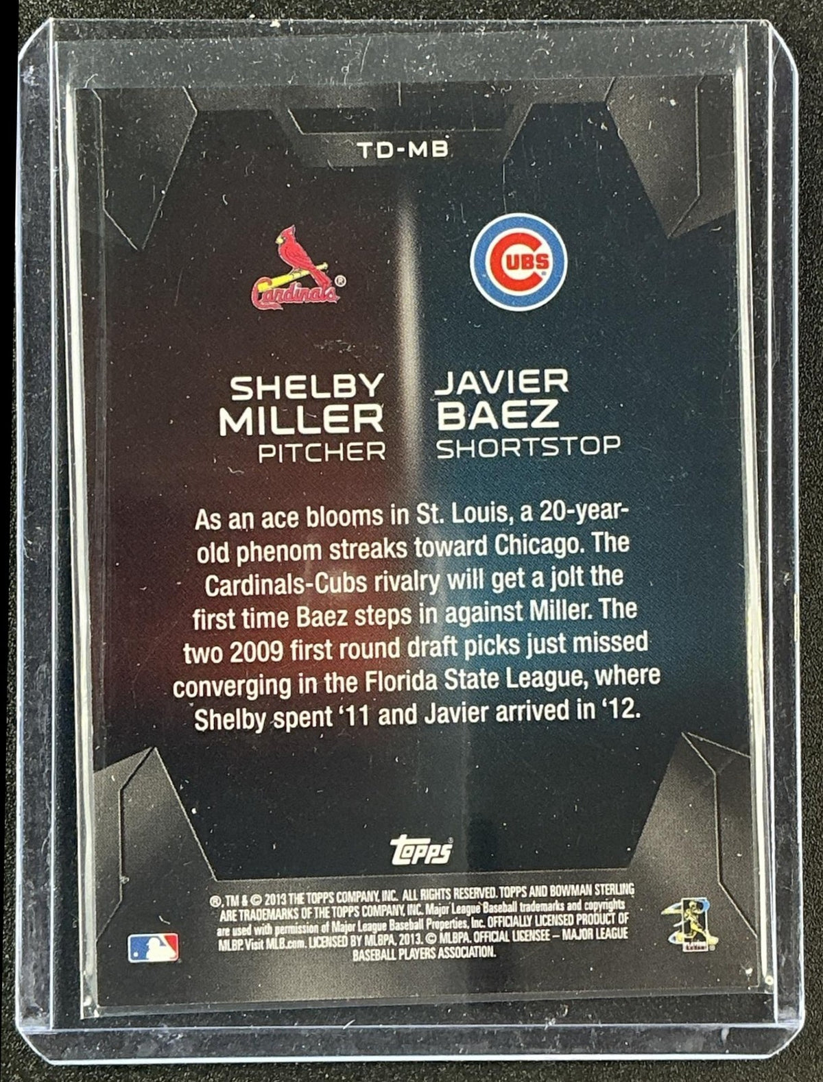 2013 MILLER BAEZ BOWMAN STERLING TD-MB