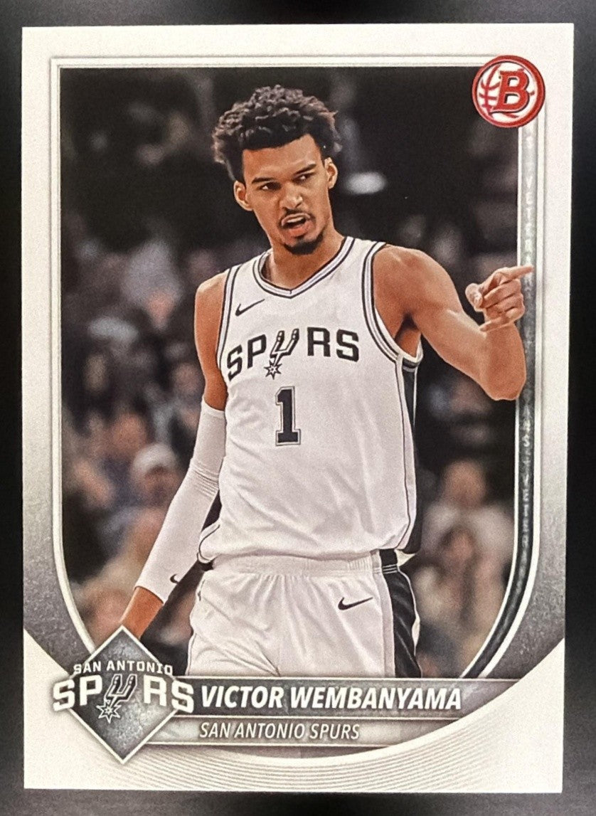 VICTOR WEMBANYAMA 2025-26 BOWMAN #143 SPURS