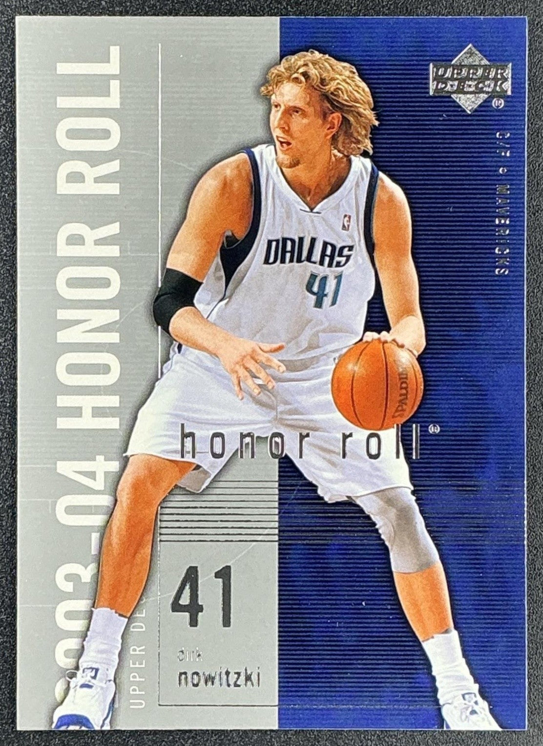DIRK NOWITZKI 2003-04 UPPER DECK HONOR ROLL #13 MAVERICKS
