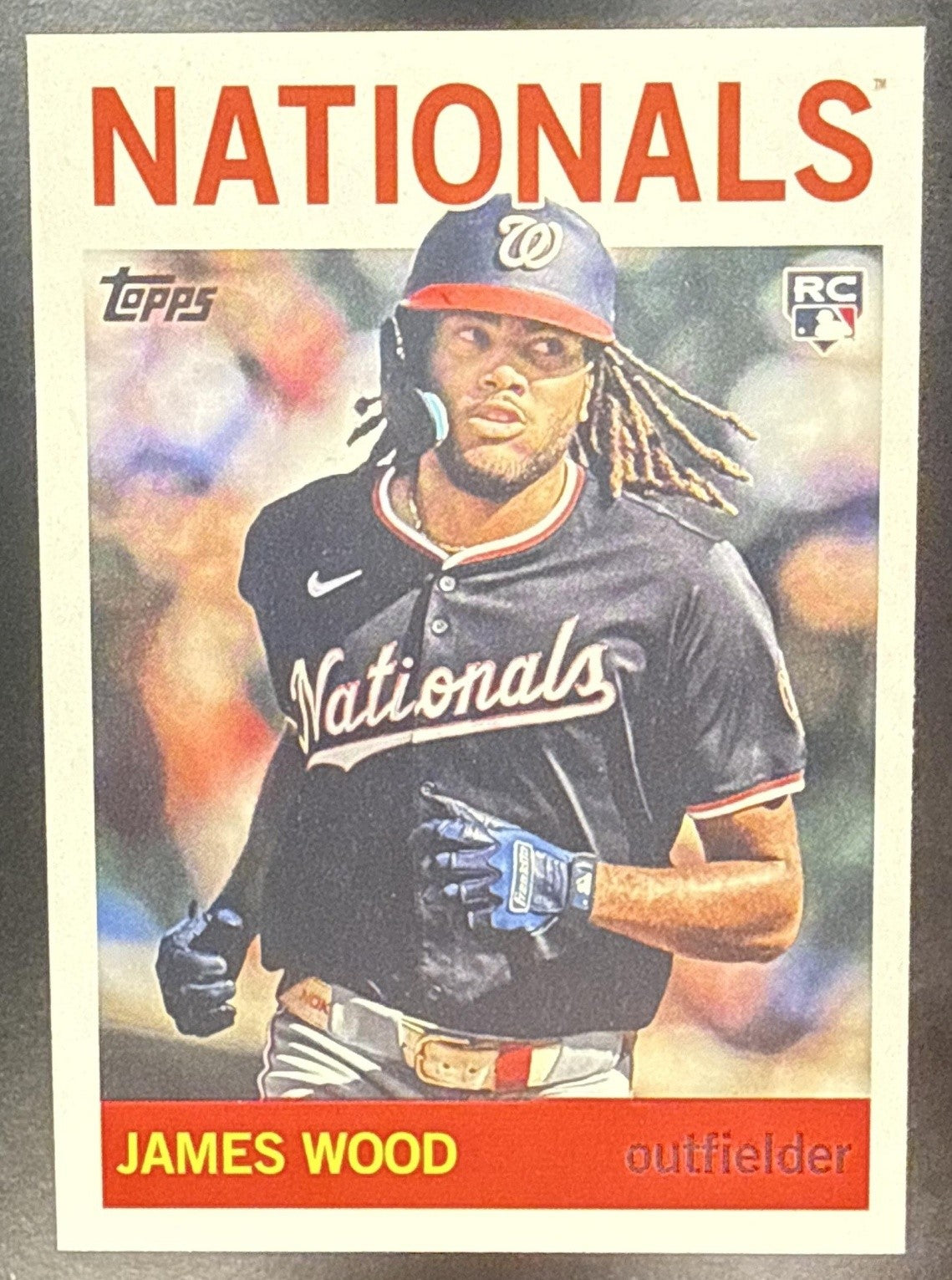 JAMES WOOD 2025 TOPPS ARCHIVES #64 1964 DESIGN RC NATIONALS SP