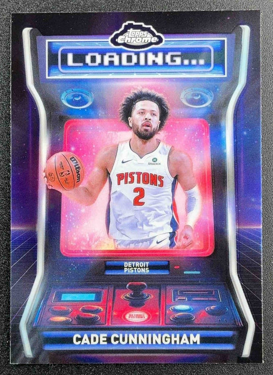 CADE CUNNINGHAM 2025-26 TOPPS CHROME #LD-7 LOADING PISTONS