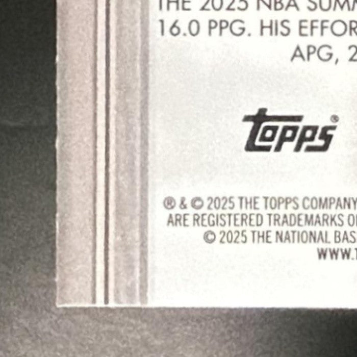 DYLAN HARPER 2025-26 BOWMAN #HS-4 CHROME HOBBY STARS RC SPURS