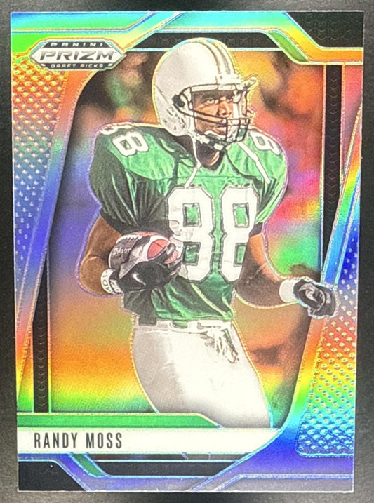 RANDY MOSS 2025 PANINI PRIZM DRAFT PICKS #181 SILVER