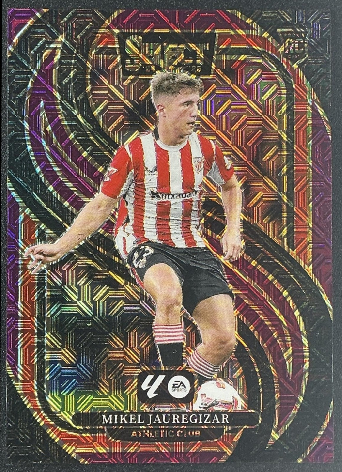 MIKEL JAUREGIZAR 2024-25 PANINI SELECT LA LIGA #169 PURPLE MOJO