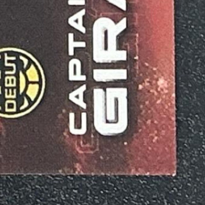 CAPTAIN GIRARD 2025 TOPPS CHROME STAR WARS SAPPHIRE #17 GOLD 33/50 DEBUT