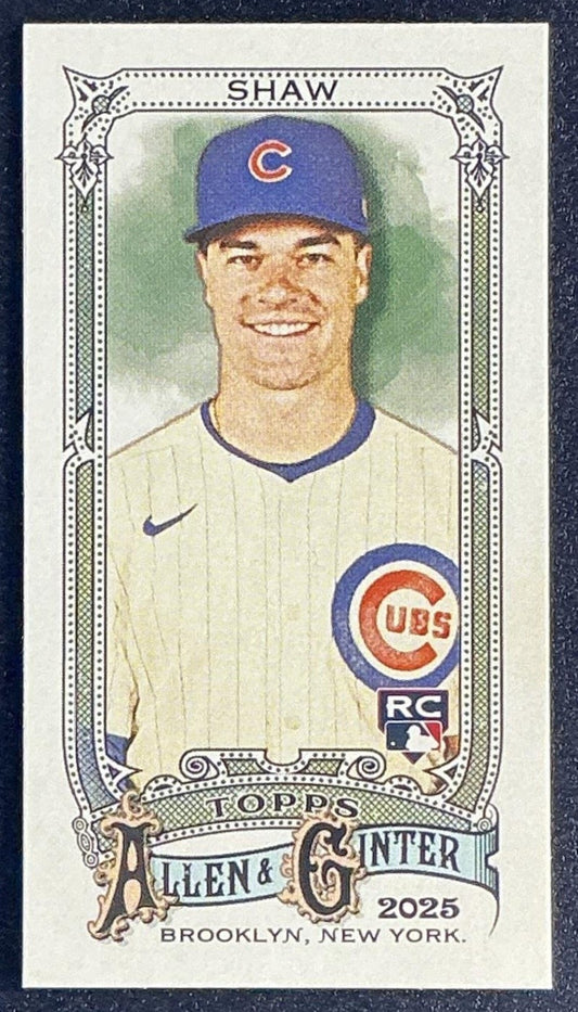 MATT SHAW 2025 TOPPS ALLEN & GINTER #143 MINI RC CUBS