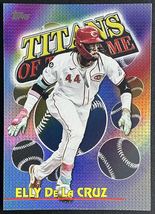 ELLY DE LA CRUZ 2026 TOPPS SERIES 1 #TOG-5 TITANS OF THE GAME REDS