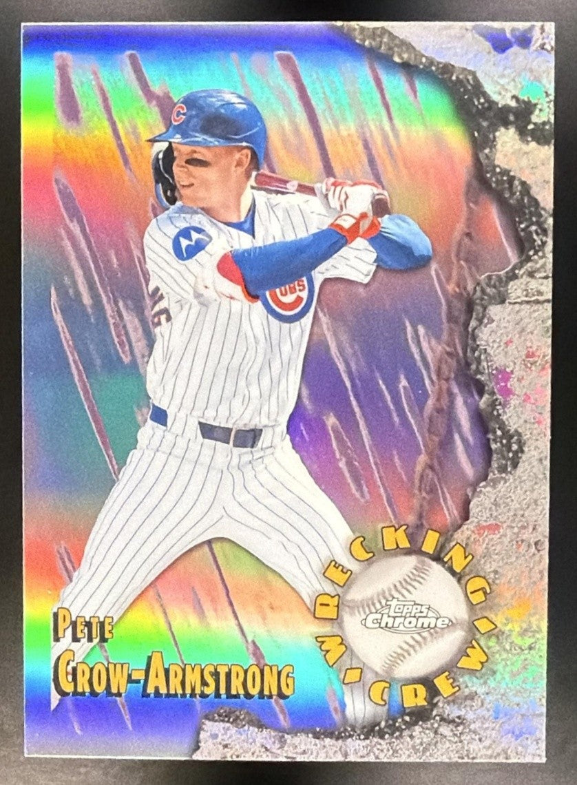 PETE CROW-ARMSTRONG 2026 TOPPS CHROME #WC-7 WRECKING CREW CUBS