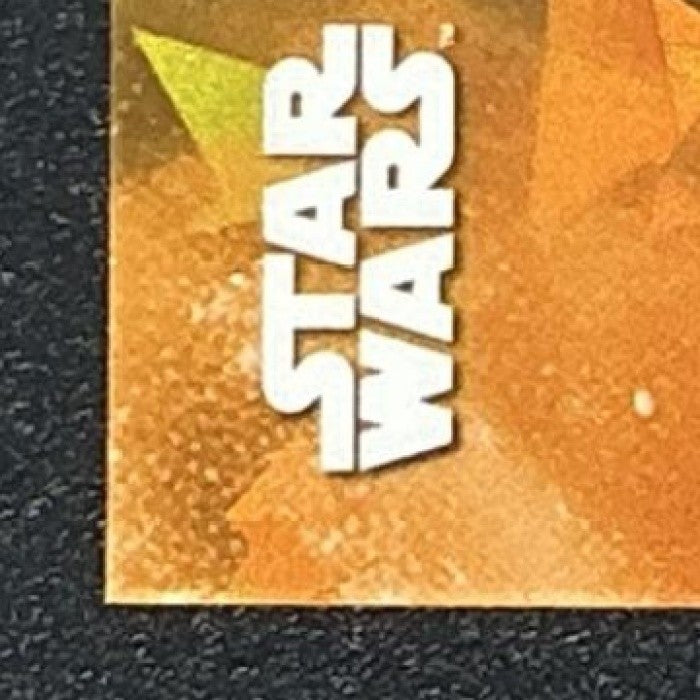 CAPTAIN GIRARD 2025 TOPPS CHROME STAR WARS SAPPHIRE #17 GOLD 33/50 DEBUT