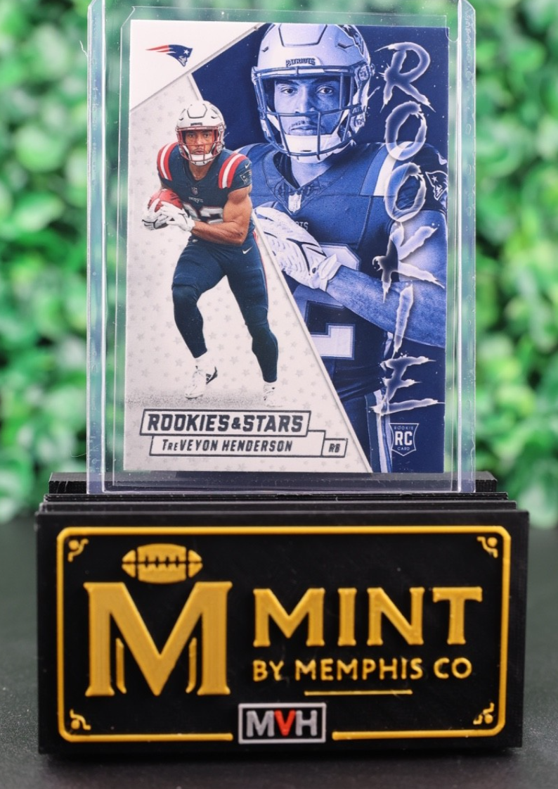TREVEYON HENDERSON 2025 PANINI ROOKIES & STARS ROOKIE EXCLUSIVE #27 (RC)