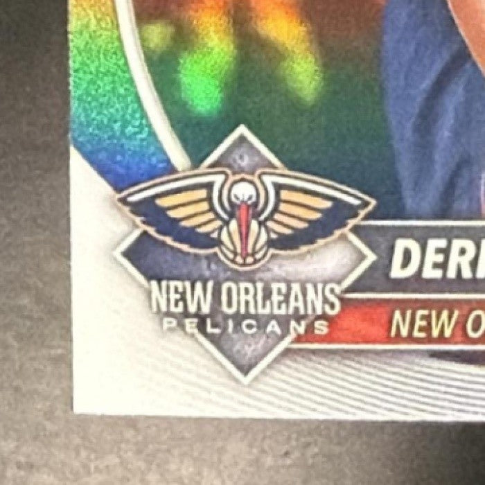 DERIK QUEEN 2025-26 BOWMAN #BRR-13 CHROME RED ROOKIE VARIATION SP RC PELICANS