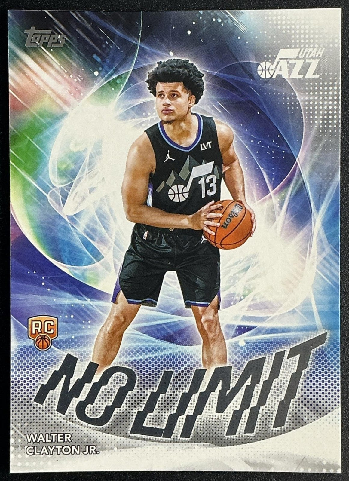 WALTER CLAYTON JR. 2025-26 TOPPS #NL-18 NO LIMIT RC JAZZ