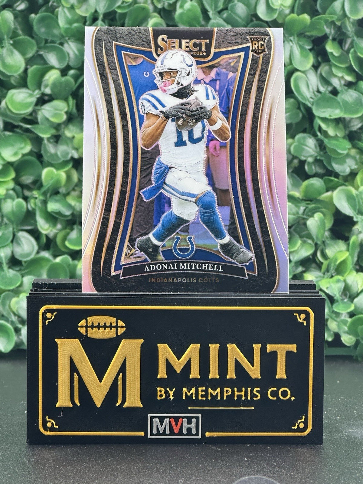ADONAI MITCHELL 2024 SELECT SUITE RC SILVER PRIZM ROOKIE #301 COLTS