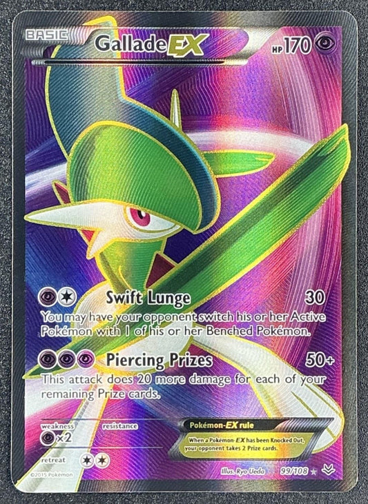 GALLADE 2015 POKEMON XY ROARING SKIES #99/108
