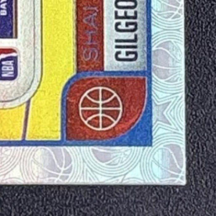 SHAI GILGEOUS-ALEXANDER 2025-26 TOPPS HOOPS #286 RAINBOW FOIL ALL-STAR THUNDER