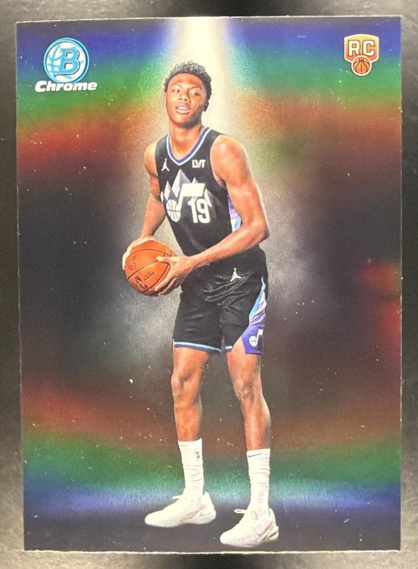 ACE BAILEY 2025-26 BOWMAN #BNB-5 SPOTLIGHTS SP RC JAZZ
