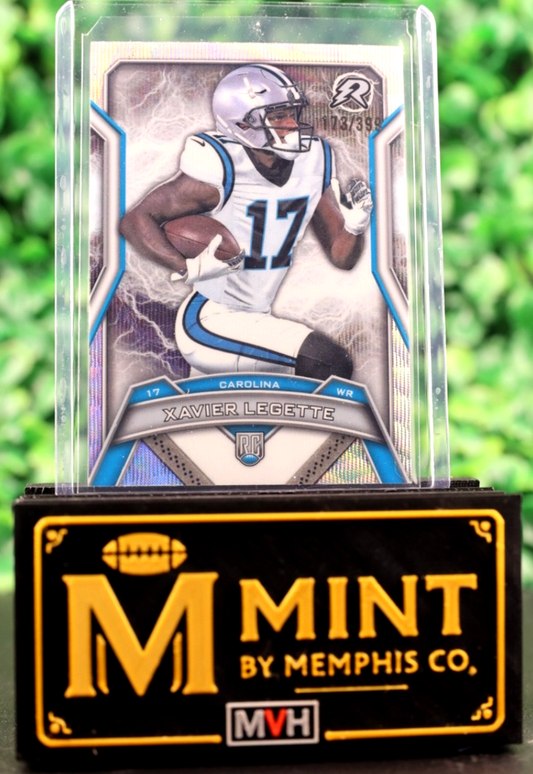 XAVIER LEGETTE 2024 TOPPS RESURGENCE ROOKIE SURGE PANTHERS RC /399