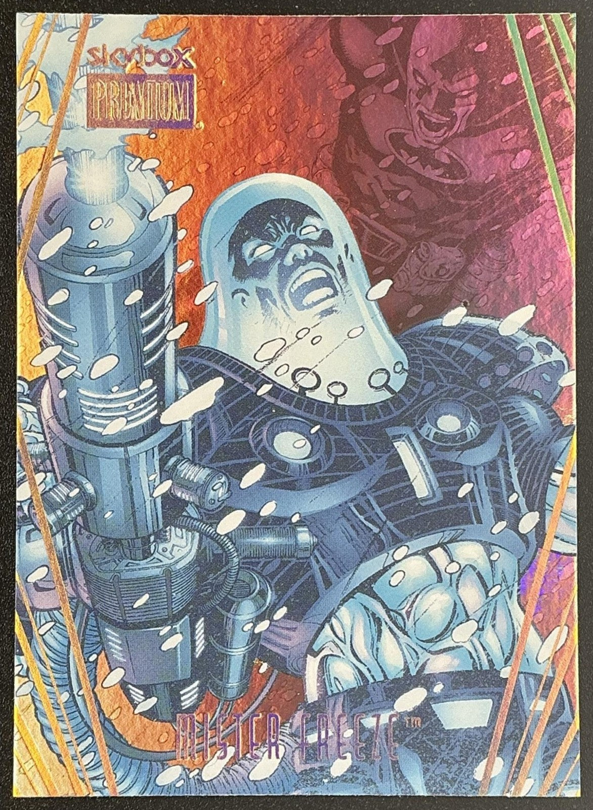 MISTER FREEZE 2025 SKYBOX METAL UNIVERSE BATMAN #S-9 PREMIUM
