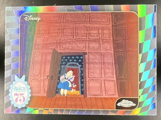 2026 Topps Chrome Disney Following the White Rabbit Alice in Wonderland 75th