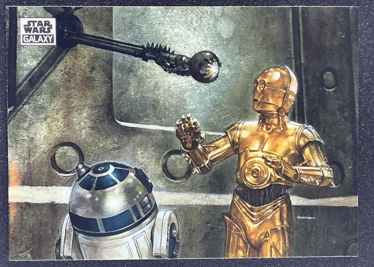 I DON'T THINK THEY'RE GOING TO LET US IN 2025 TOPPS CHROME STAR WARS GALAXY #47