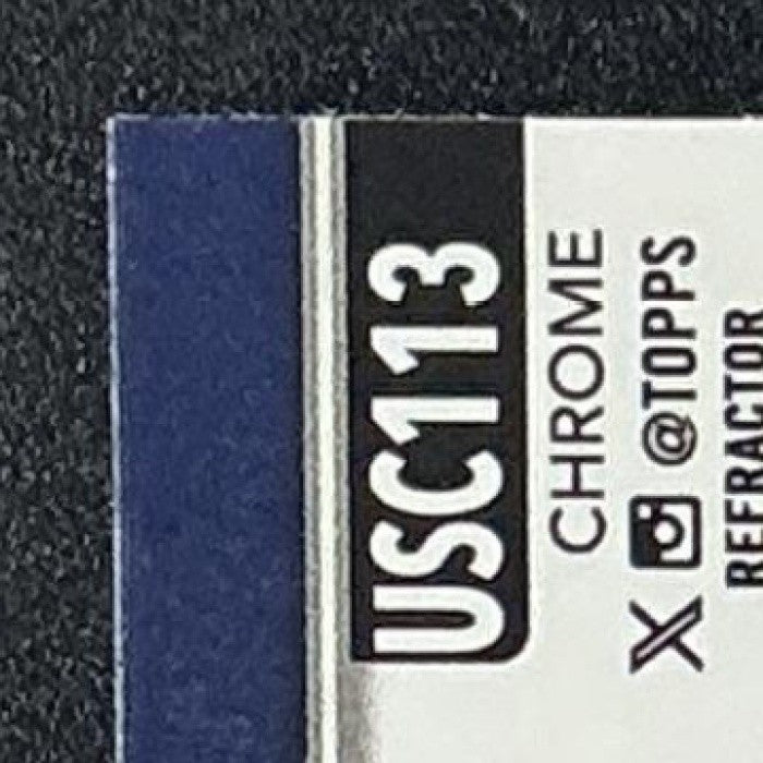 JORBIT VIVAS 2025 TOPPS CHROME UPDATE #USC113 REFRACTOR RC YANKEES