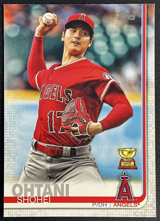 SHOHEI OHTANI 2019 TOPPS #600 SUPER ROOKIE ALL-STAR ANGELS