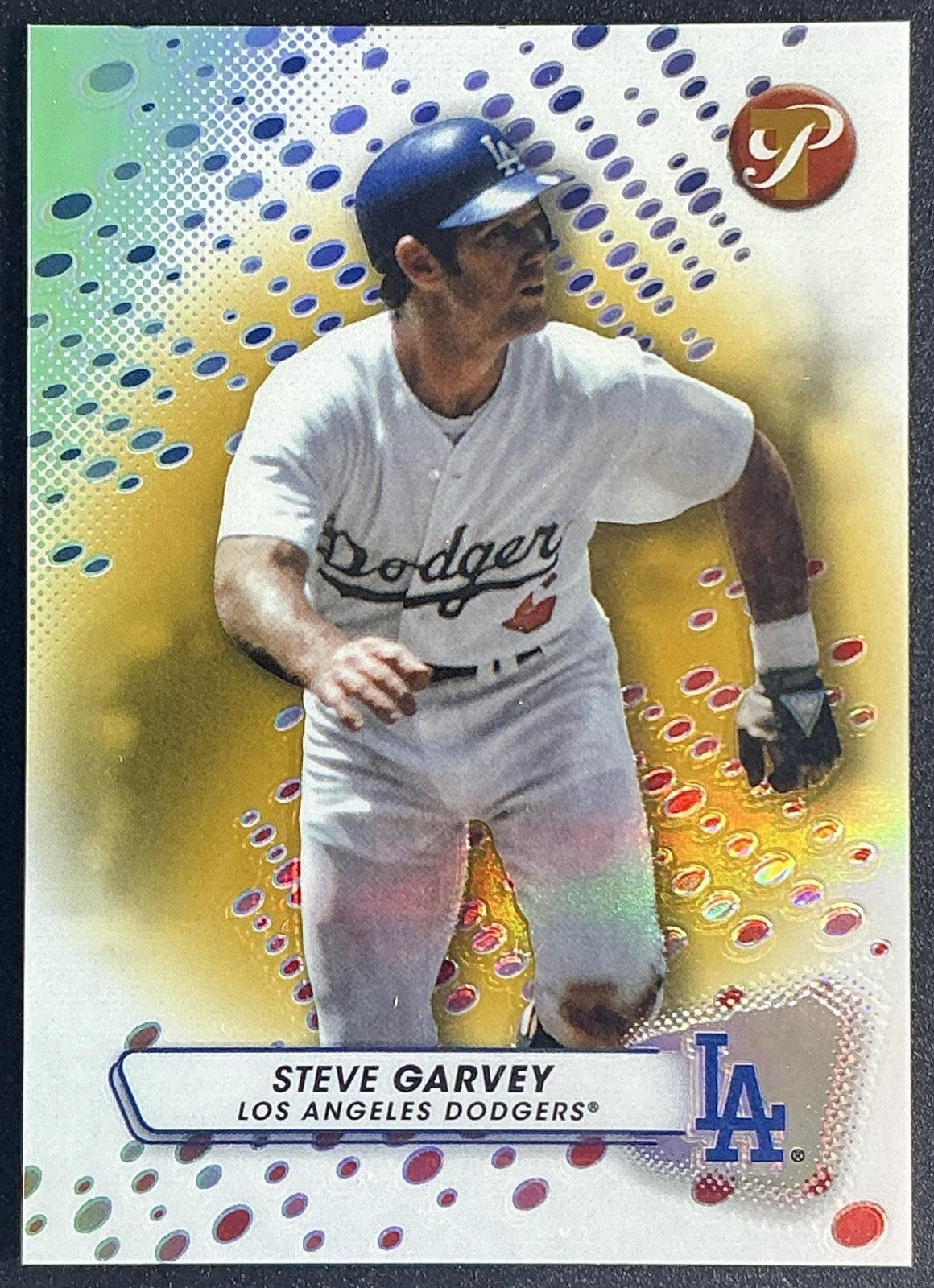 STEVE GARVEY 2023 TOPPS PRISTINE #205 GOLD REFRACTOR 44/50 DODGERS