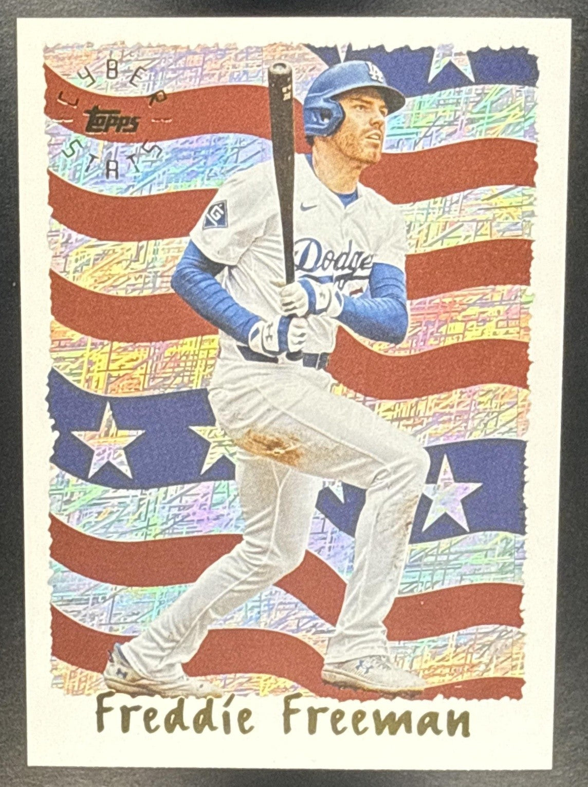 FREDDIE FREEMAN 2025 TOPPS ARCHIVES #95C-8 1995 CYBERSTATS DODGERS