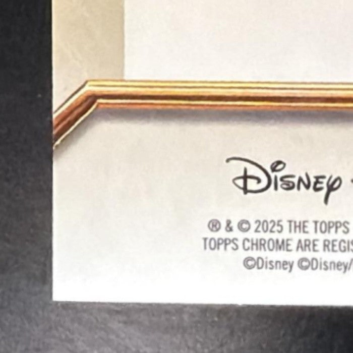 LINGUINI 2025 TOPPS PIXAR GOLD #41 GILDED KALEIDOSCOPE ETCH REFRACTOR