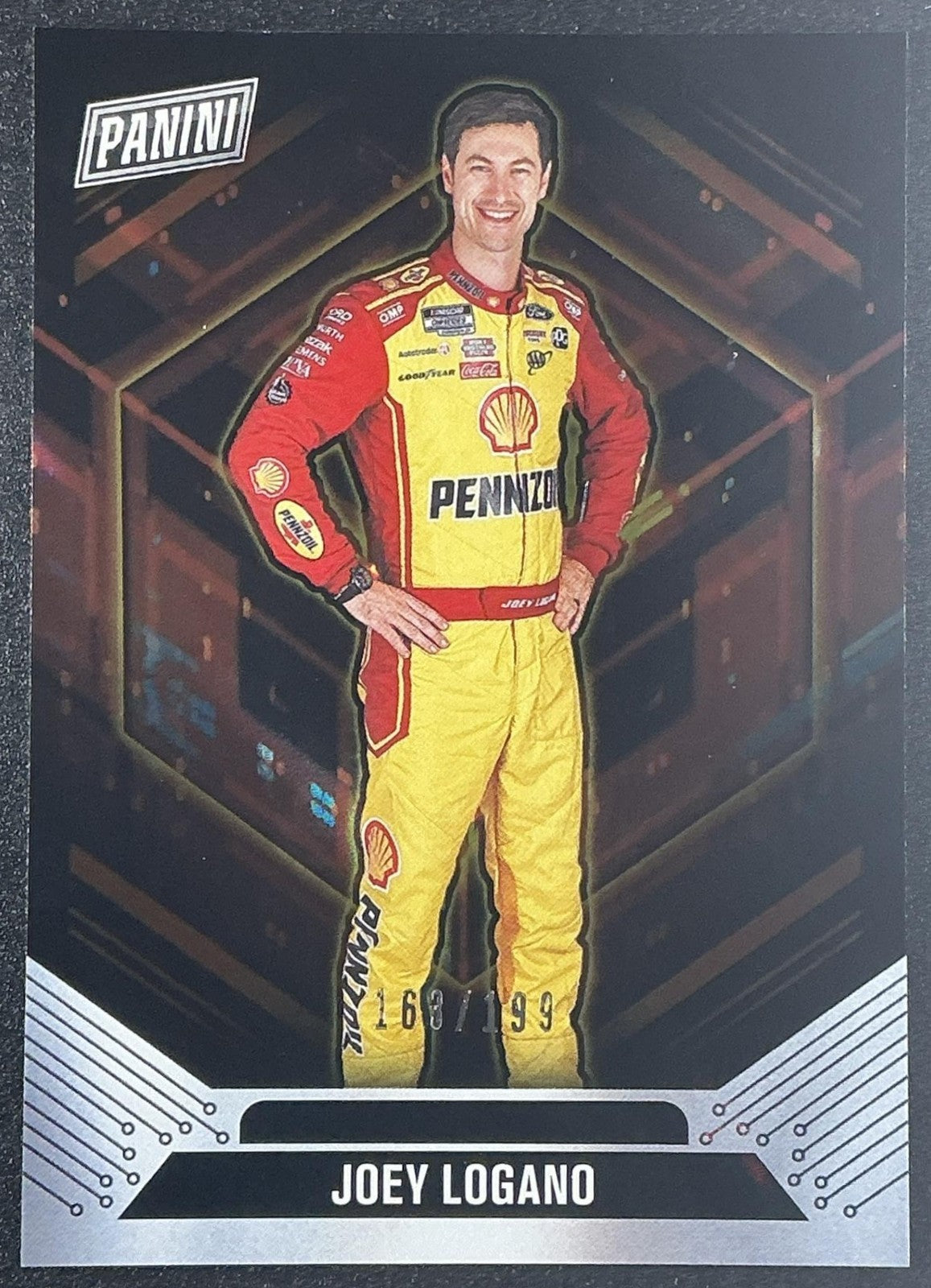 JOEY LOGANO 2025 PANINI CYBER MONDAY #25/199