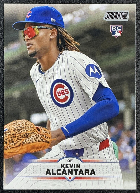 KEVIN ALCANTARA 2025 TOPPS STADIUM CLUB #91 RC CUBS