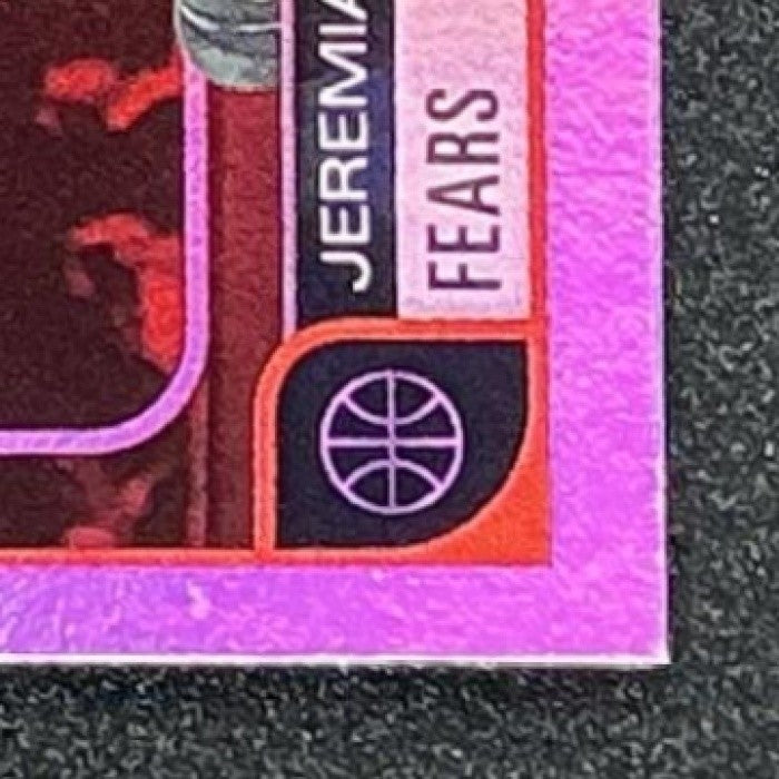 JEREMIAH FEARS 2025-26 TOPPS HOOPS #48 RC PELICANS