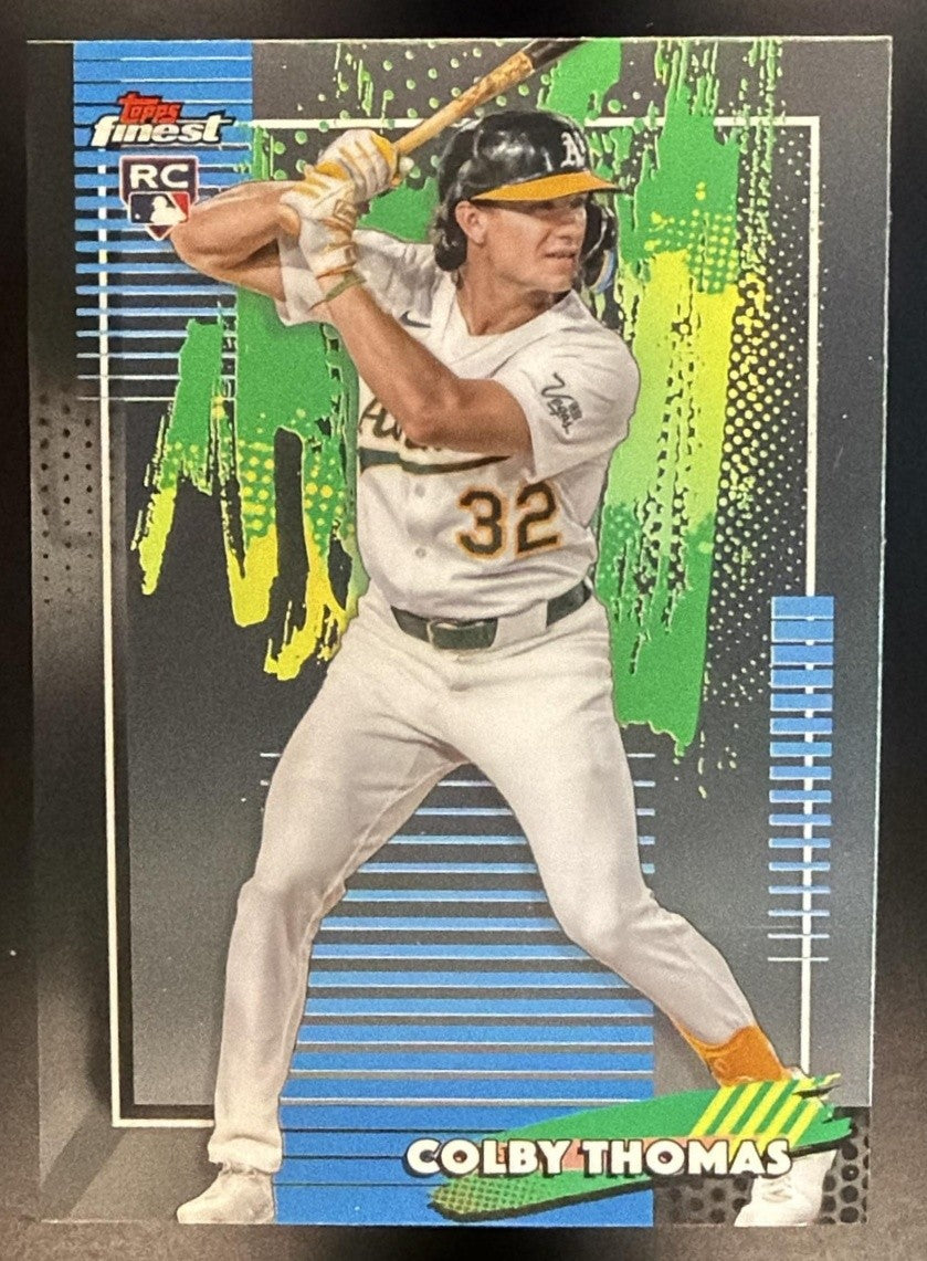 COLBY THOMAS 2026 TOPPS FINEST #75 RC ATHLETICS