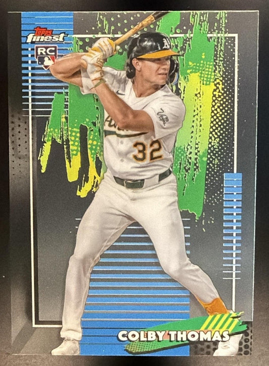 COLBY THOMAS 2026 TOPPS FINEST #75 RC ATHLETICS
