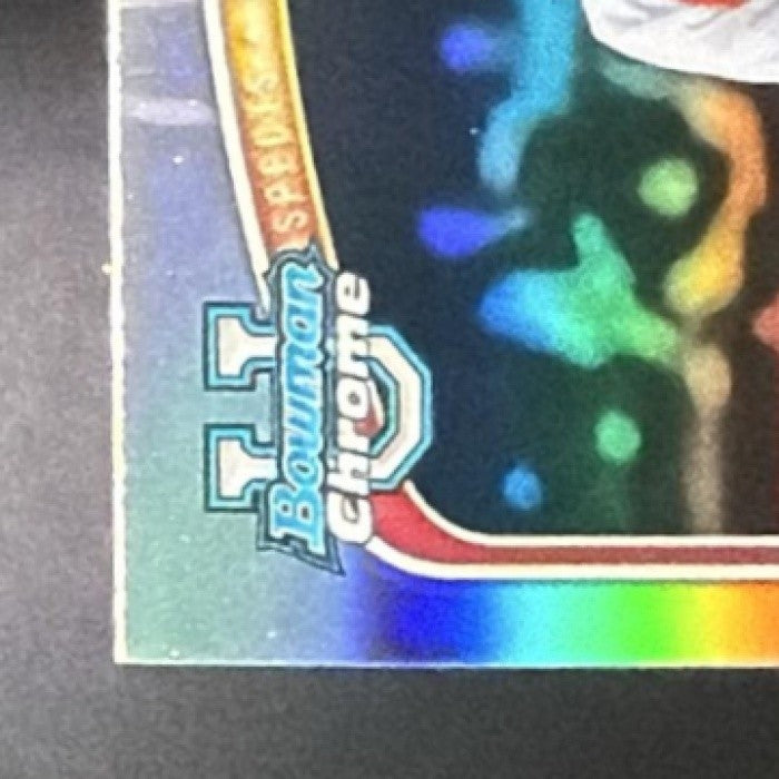 KARA DUNN 2025-26 BOWMAN #BCP-71 CHROME REFRACTOR 464/499 1ST PROSPECT TROJANS
