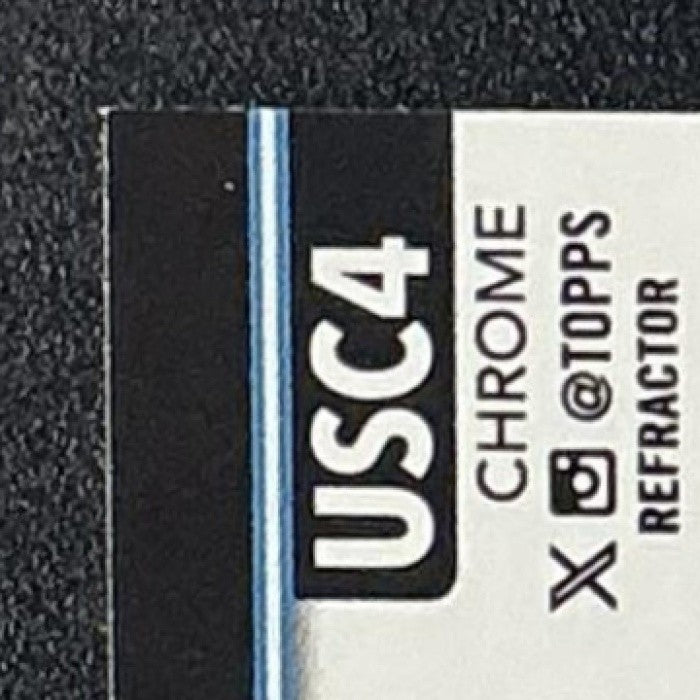 VICTOR MESA JR. 2025 TOPPS CHROME UPDATE #USC4 REFRACTOR RC MARLINS