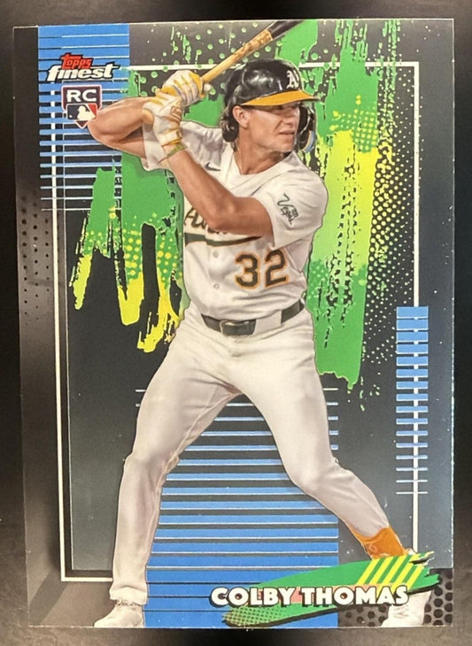 COLBY THOMAS 2026 TOPPS FINEST #75 RC ATHLETICS