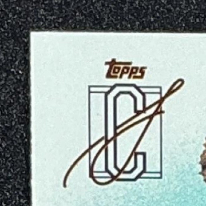 DYSON DANIELS 2025-26 TOPPS SIGNATURE CLASS #26 VETERAN TEAL FOIL 59/225 HAWKS