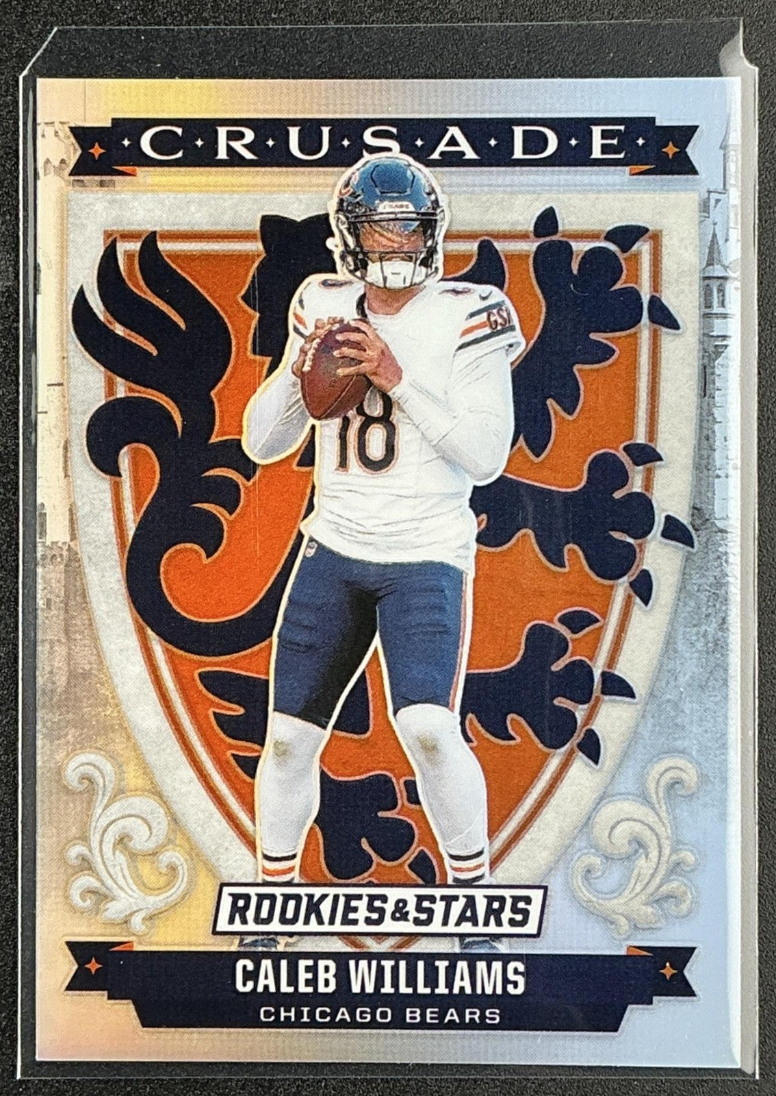 CALEB WILLIAMS 2025 PANINI ROOKIES & STARS #5 CRUSADE SILVER BEARS