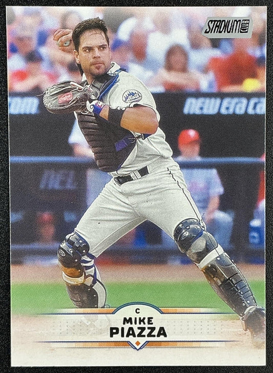 MIKE PIAZZA 2025 TOPPS STADIUM CLUB #156 METS