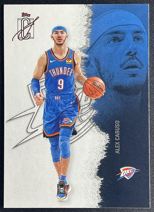 ALEX CARUSO 2025-26 TOPPS SIGNATURE CLASS #97 VETERAN THUNDER