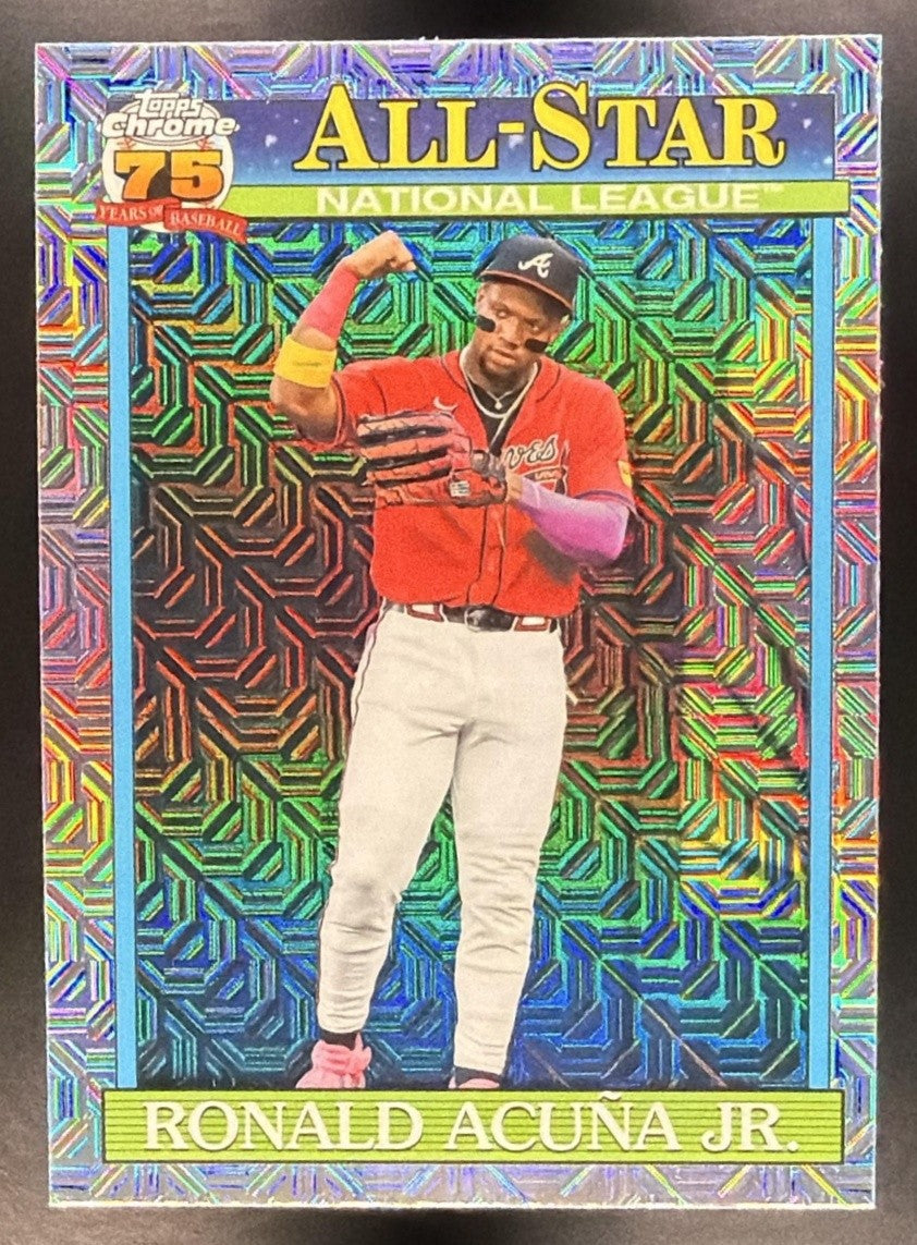 2026 Topps Series 2 Ronald Acuna Jr. #91ASC-34 1991 Chrome All-Star Mojo