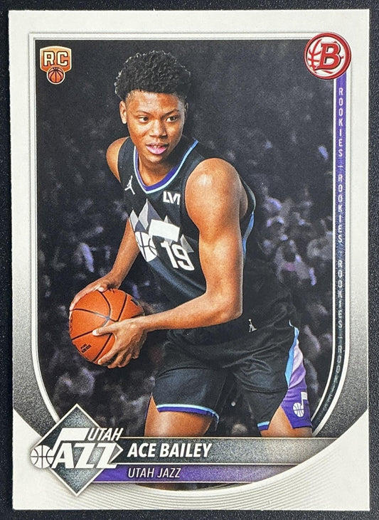 ACE BAILEY 2025-26 BOWMAN #5 RC JAZZ