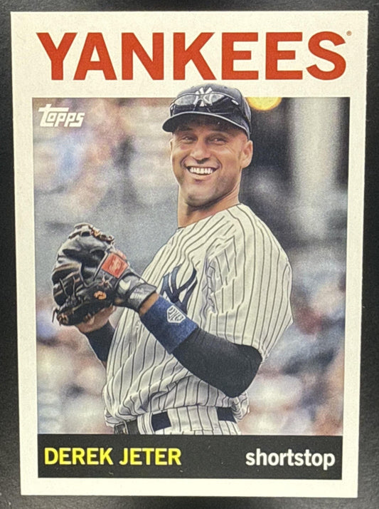 DEREK JETER 2025 TOPPS ARCHIVES #21 1964 DESIGN YANKEES