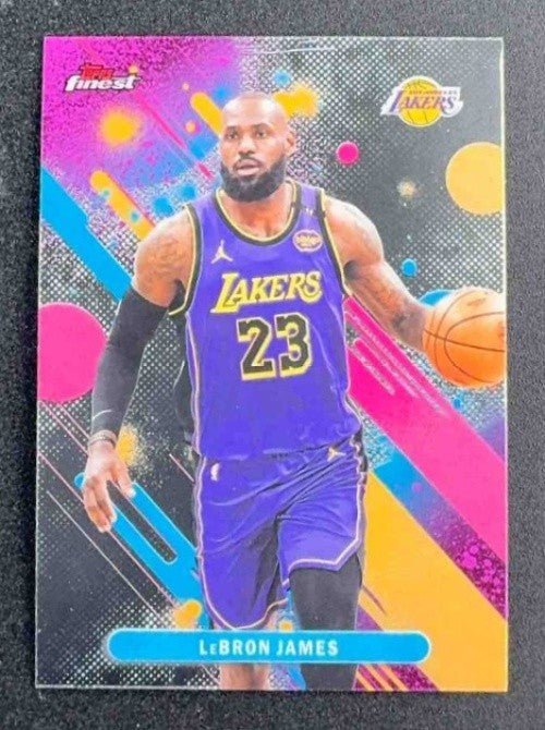 LEBRON JAMES 2025-26 TOPPS FINEST #79 COMMON LAKERS