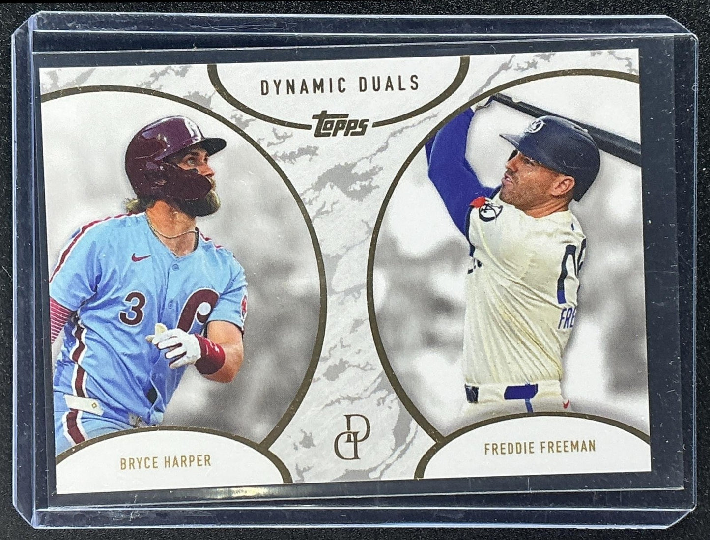 BRYCE HARPER FREDDIE FREEMAN 2025 TOPPS DYNAMIC DUALS #41