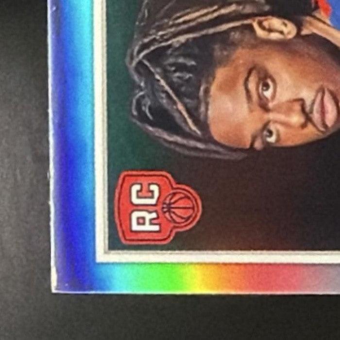 CHAZ LANIER 2025-26 BOWMAN #BRR-38 CHROME RED ROOKIE VARIATION SP RC PISTONS